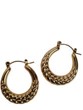 Golden Bold Hoops